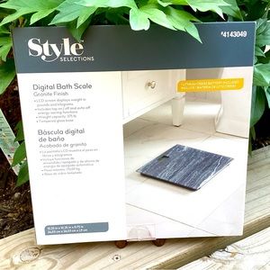 NIB STYLE SELECTIONS DIGITAL BATH SCALE